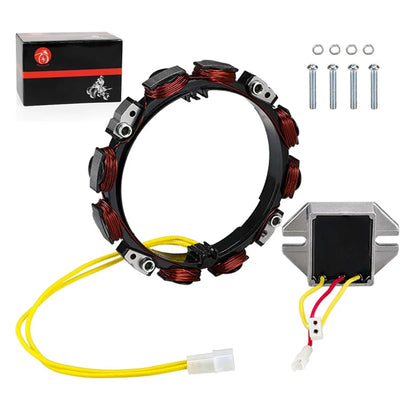 Alternator Stator Coil 2Pin w/Regulator For Briggs & Stratton Engines 10-16 Amp 592830