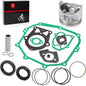 Engine Gasket Rebuild Kit Oversize 0.5mm Piston Ring Seal for Yamaha Golf Cart G14 1995-1996