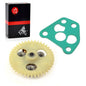 Oil Pump & Drive Gear for Yamaha Raptor 350 Warrior 350 Big Bear 350 400 Wolverine 350 - 1UY-13300-00