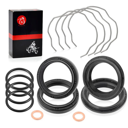 Fork Dust Oil Seals Kit 41x53x8/10.5mm Honda Shadow 750 VT750 1998-2003 Shadow 1100 VT1100 2000-2007