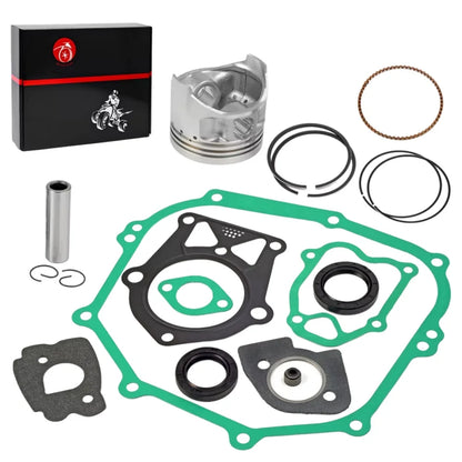 285cc 4 Stroke Top End Piston Ring Gasket Seal Kit for Yamaha Golf Cart G2 G5 G8 G9 G11 1985-1995