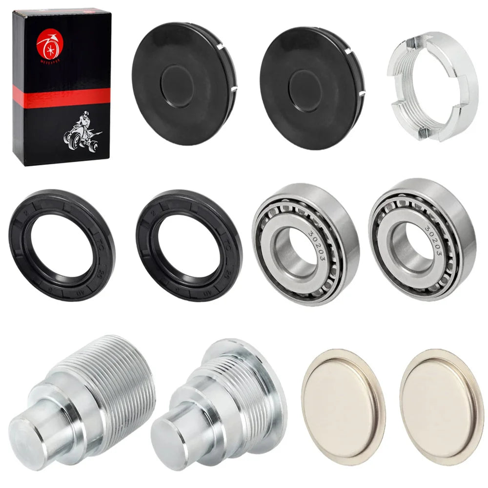 Swingarm Bearing Seal Bolt Lock Nut Cap Rebuild Kit for Honda Recon TRX250X EX TE TM Rancher 350 400 Fourtrax Foreman TRX300FW