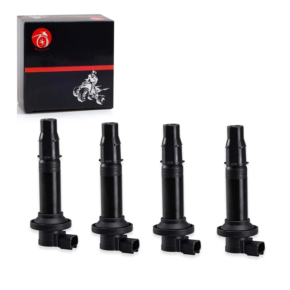 Ignition Coil 4 Pack for Yamaha YZF-R6 1999-2002 5EB-82310-00-00