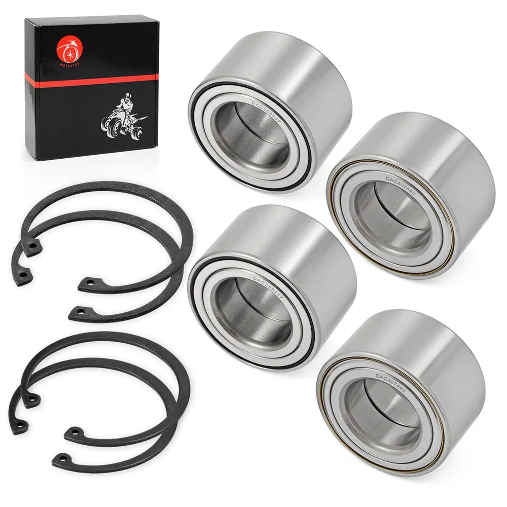 Front and Rear Wheel Bearing Ring Clips for Polaris Sportsman 400 450 500 600 700 - 3514634 3514635