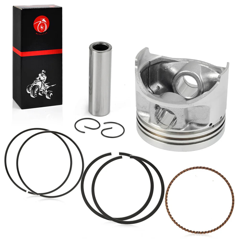285cc Oversize Bore 0.50mm Top End Piston Ring Kit for Yamaha Golf Cart G2 G5 G8 G9 G11 1985-1995