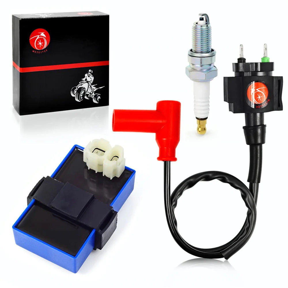 CDI Igniter Ignition Coil Spark Plug for Honda Foreman 400 1995-2003 TRX400FW 30410-HM7-003