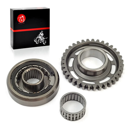 One Way Starter Clutch and Driven Gear for Honda TRX450 TRX450R TRX450ER CRF450X 2004-2020