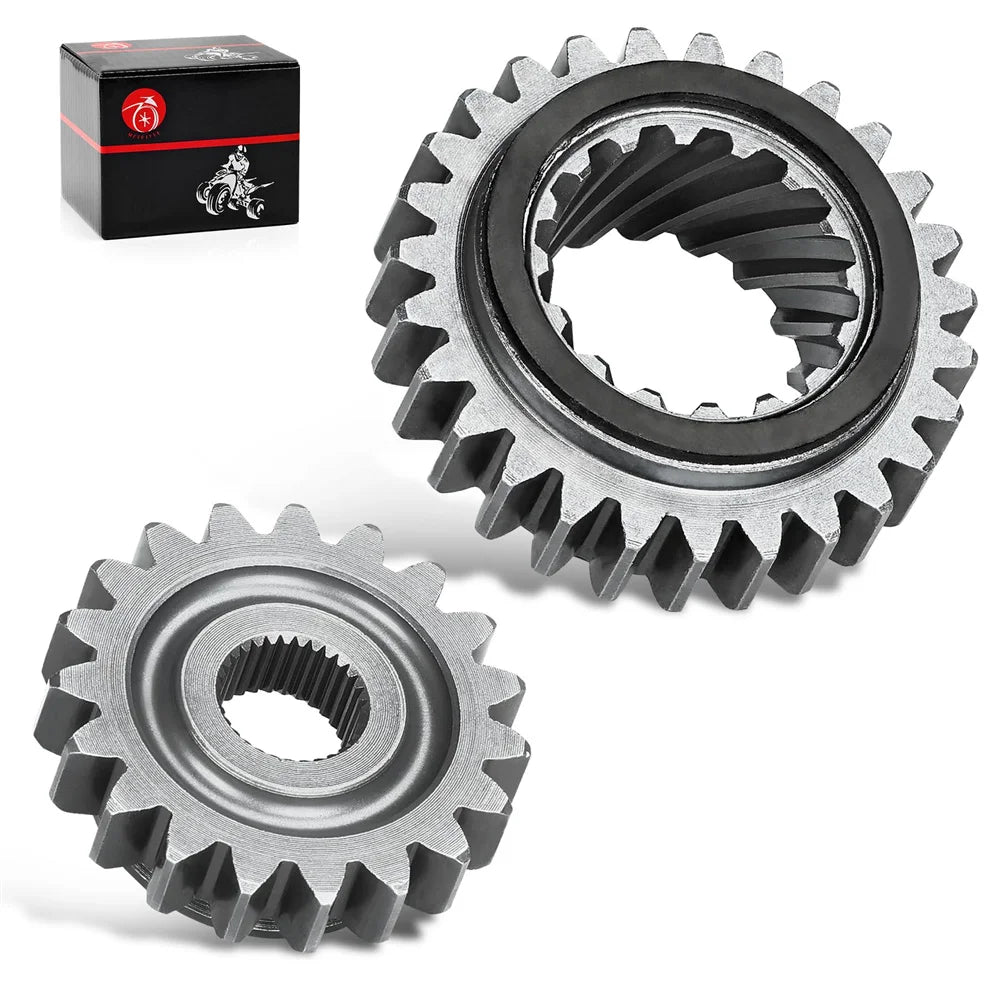 Starter Idler Gear & Motor Gear For Yamaha Virago 700 750 920 1981-1985 - 4X7-15517-00-00 4X7-15511-00-00