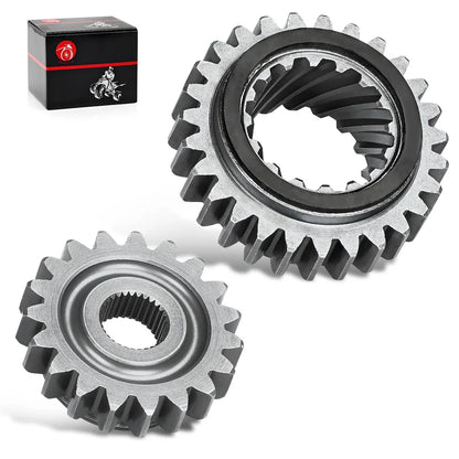 Starter Idler Gear & Motor Gear For Yamaha Virago 700 750 920 1981-1985 - 4X7-15517-00-00 4X7-15511-00-00