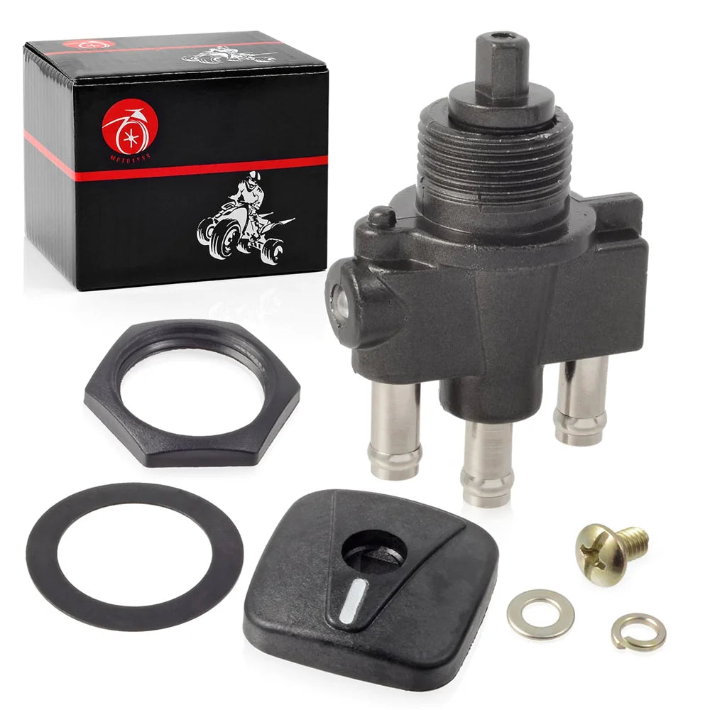 Fuel Cock Valve Petcock and Lever Nut for Yamaha WaveRunner GP1200 GP800R SUV1200 XL1200 XL800 XLT1200 XLT800 66V-24500-02-00