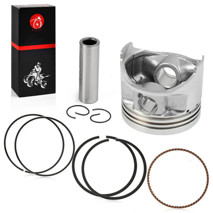 285cc Top End Piston Ring Kit 0.25mm Oversize Bore for Yamaha Golf Cart G2 G5 G8 G9 G11 1985-1995