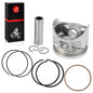 285cc Top End Piston Ring Kit 0.25mm Oversize Bore for Yamaha Golf Cart G2 G5 G8 G9 G11 1985-1995