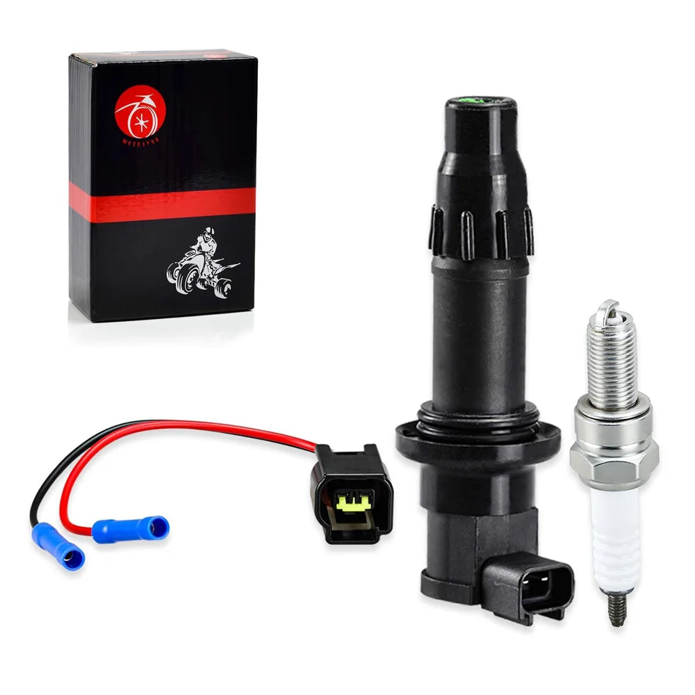 Ignition Coil and Spark Plug Kit for Yamaha YZ450F WR450F YFZ450 2003-2013