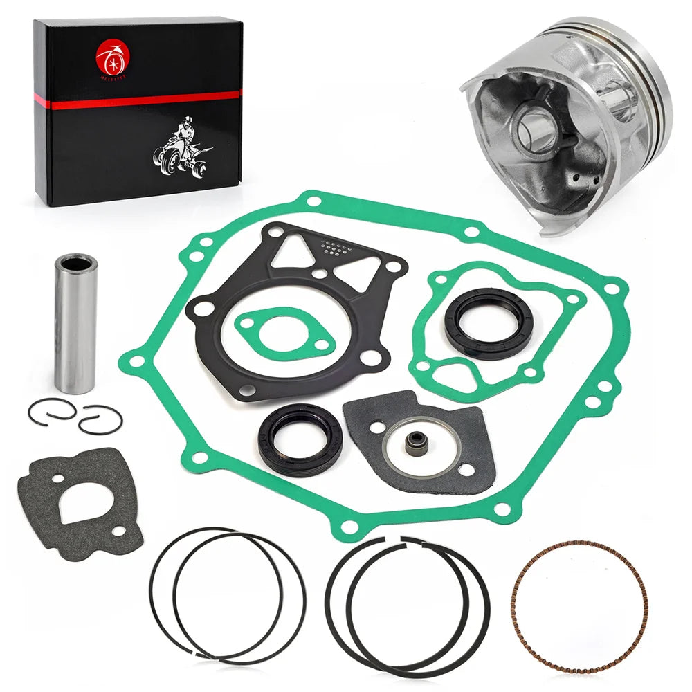 285cc 4 Stroke Top End Piston Ring Gasket Seal Kit for Yamaha Golf Cart G2 G5 G8 G9 G11 1985-1995
