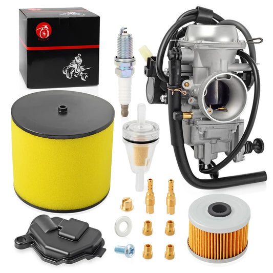 Carburetor and Air Filter for Honda Foreman 500 TRX500TM TRX500FE TRX500FM TRX500FPE TRX500FPM 2005-2011