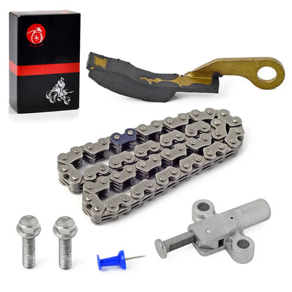 Cam Timing Chain & Tensioner Arm & Tensioner Lifter For Honda 2000-2007 TRX350 TRX400 Rancher