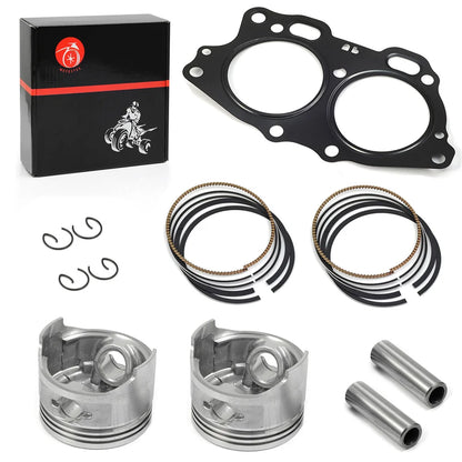 Top End Rebuild Kit Piston Ring Gasket STD EZGO 4 Cycle 350cc EH35C 1996-2008 72504G01