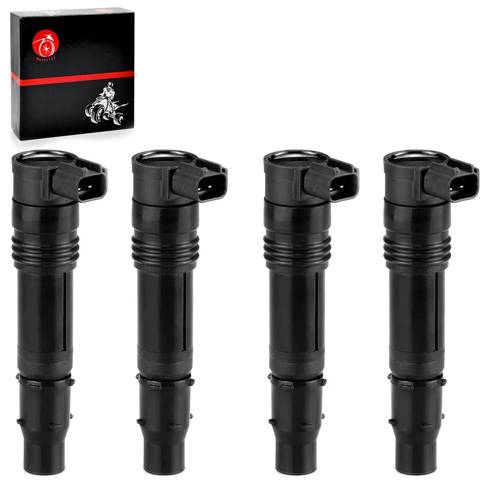 4Pcs Ignition Coils for Kawasaki ZX1400 ZX1000 Ninja ZX-14 ZX-14R ZX-10R Concours 14 2008-2023 21171-0005