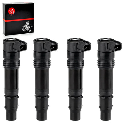 4Pcs Ignition Coils for Kawasaki ZX1400 ZX1000 Ninja ZX-14 ZX-14R ZX-10R Concours 14 2008-2023 21171-0005