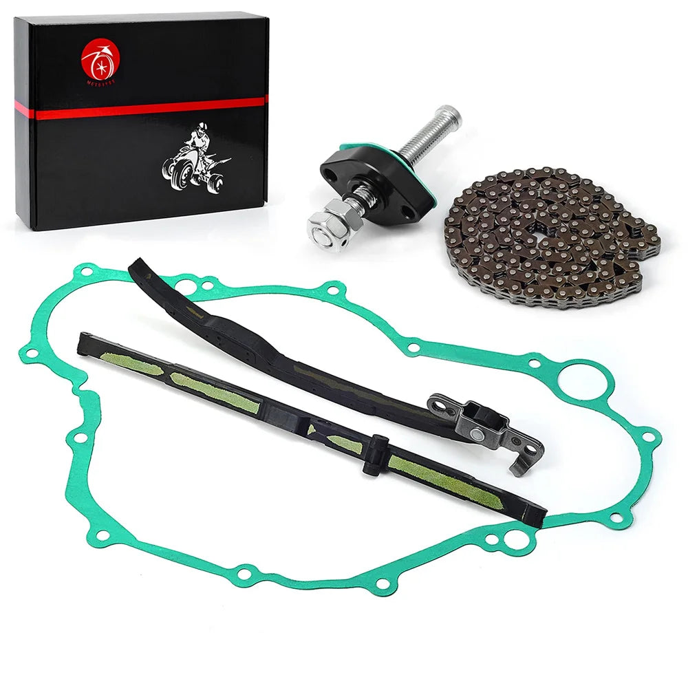 Cam Timing Chain Kit with Guides Tensioner and Gasket for Yamaha YZ450F WR450F YFZ450 03-13