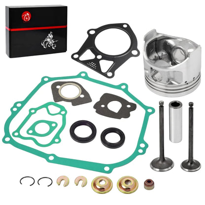 Engine Rebuild Kit 285cc STD Piston Ring Gasket Seal Valve - Yamaha Golf Cart G2 G5 G8 G9 G11 1989-1996