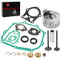 Engine Rebuild Kit 285cc STD Piston Ring Gasket Seal Valve - Yamaha Golf Cart G2 G5 G8 G9 G11 1989-1996