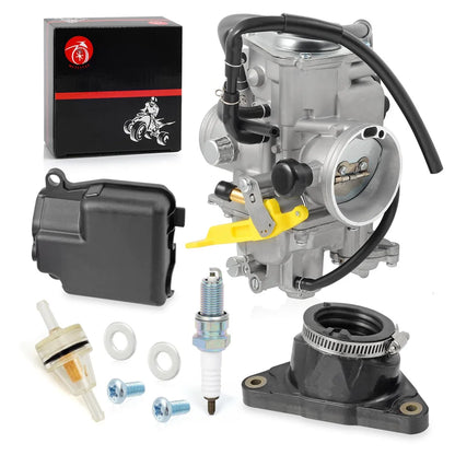 Carburetor and Intake Manifold Boot for Honda TRX400EX Sportrax 400EX TRX400X 1999-2014
