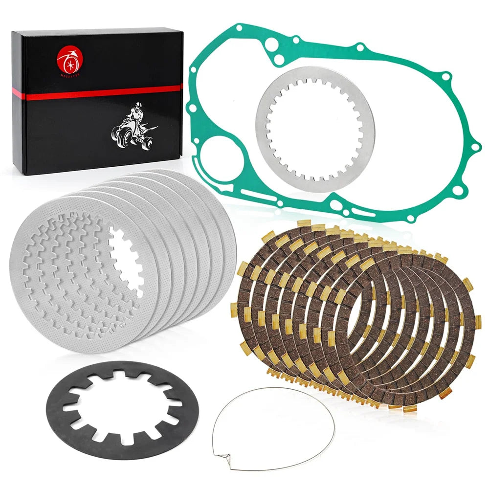 Clutch Friction Plates Kit with Spring and Gasket for Yamaha XVS1100 V-Star 1100 1999-2009