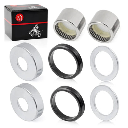 Front Swingarm Bearings Dust Cap Seal Pivot Sleeve Bolt Rebuild Kit Yamaha Banshee 350 YFZ350 1987-2006