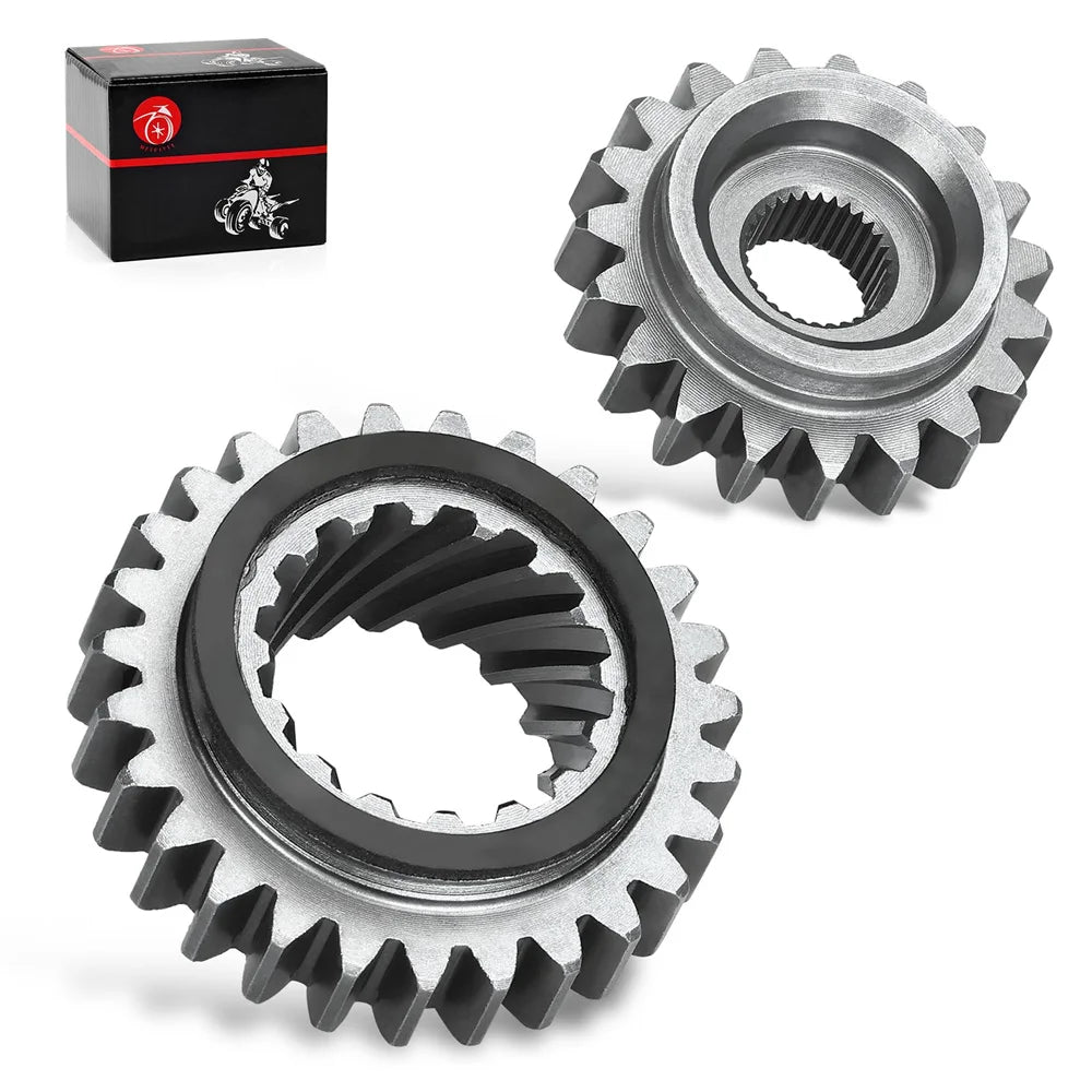 Starter Idler Gear & Motor Gear For Yamaha Virago 700 750 920 1981-1985 - 4X7-15517-00-00 4X7-15511-00-00
