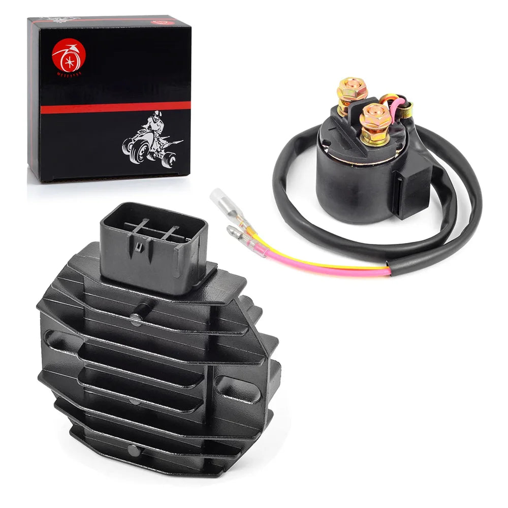 Voltage Regulator Rectifier & Starter Relay Solenoid for Honda TRX250 1997-2019