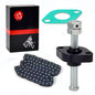 Cam Timing Chain 05T-90L & CNC Manual Tensioner for Kawasaki Bayou 300 Prairie 300 KLT200 KLT250 Lakota 300 12049-1055 21070-013