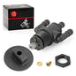 Fuel Tank Valve Petcock 3 Way Straight Down Knob Nut for Polaris Scrambler Sport 400 Xplorer Xpress 300 400 Trail Boss 325