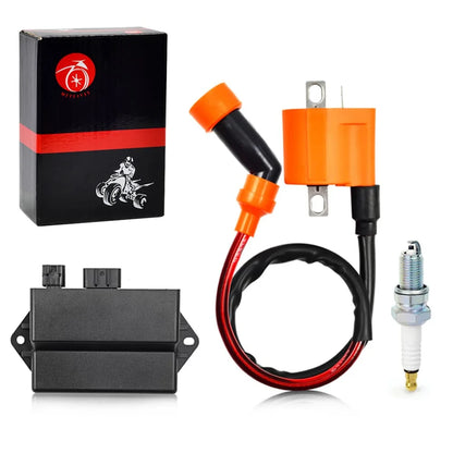 Starter Relay Ignition Coil CDI Spark Plug for Yamaha Raptor 350 2004-2013 1D0-81940-02-00