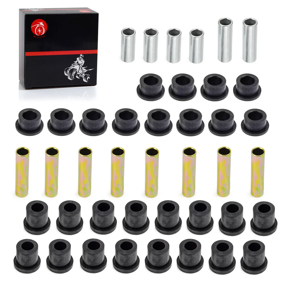 Front Rear Leaf Spring Upper A Arm Suspension Bushing Sleeves Kit Club Car DS 1992-Up