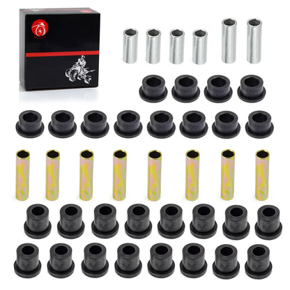 Front Rear Leaf Spring Upper A Arm Suspension Bushing Sleeves Kit Club Car DS 1992-Up
