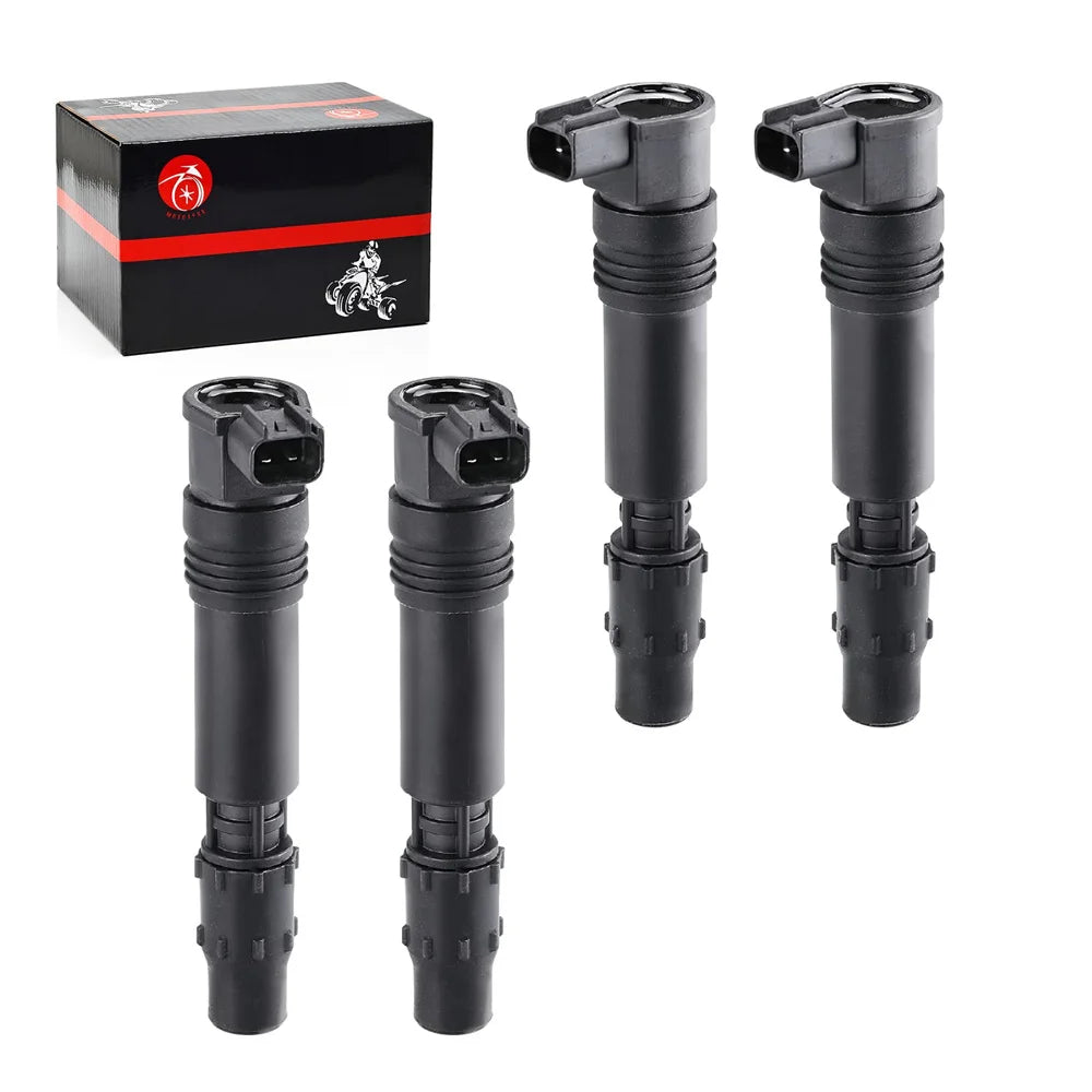 4pc Ignition Coils For Honda CBR600F4 CBR600F4i CBR954RR CBR929RR 1999-2006 30700-MBW-611