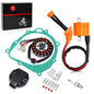 Stator Regulator Ignition Coil Spark Plug Gasket Kit for Suzuki QuadSport Z400 LTZ400 2003-2008 32101-07G00