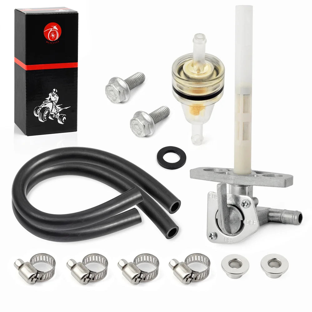 Gas Tank Fuel Valve Petcock 8mm Kit For Honda XR200R XR250R XR350R XR400R XR500R XR600R