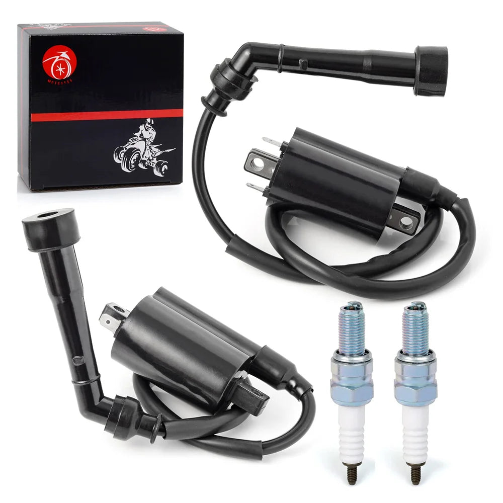 Ignition Coil Pack L & R Spark Plug Cap For Suzuki Intruder 800 750 VS800 VS800GL VS750 VS750GLP 1988-2004