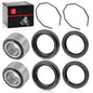 2 Set Front Rear Wheel Bearing Seal For Arctic Cat 250 300 375 454 500 - Part Numbers 0423-034 0402-275 0402-089 0402-069
