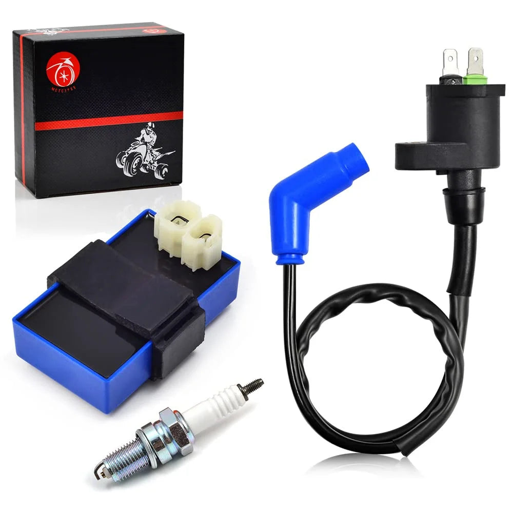 CDI Box Ignition Coil Voltage Regulator Rectifier Relay Kit for Honda 1993 FourTrax 300 TRX300 TRX300FW 30410-HC4-770
