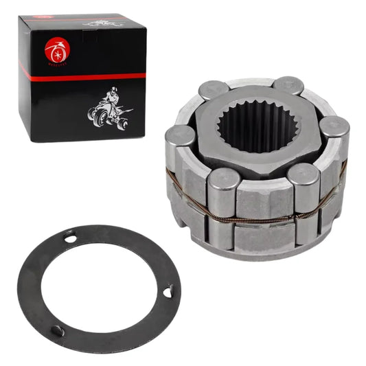 Front Wheel Hub Clutch and Armature Plate for Polaris Sportsman Scrambler Magnum Big Boss Xpedition Xplorer 300-500