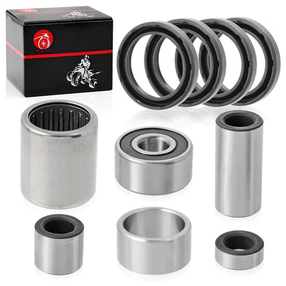Swingarm Bearing Bushing Seal Kit for Honda Rancher 420 TRX420 07-13 and Foreman TRX500 12-13