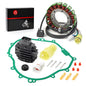 Stator Coil and Regulator Rectifier with Gasket for Yamaha Grizzly 350 2007-2014 Bruin 350 2004-2006 Wolverine 350 2006-2009