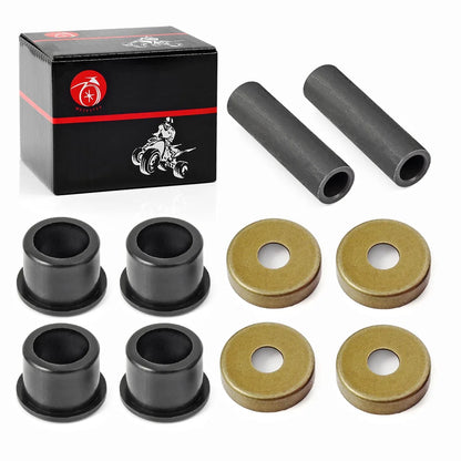 Lower A-Arm Bushing Dust Cover Seal Caps Shaft Collars Rebuild Kit for Yamaha Raptor Blaster Warrior Grizzly Breeze 125 YFZ450