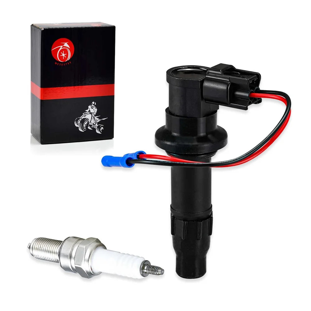Ignition Coil and Spark Plug Kit for Yamaha YZ450F WR450F YFZ450 2003-2013