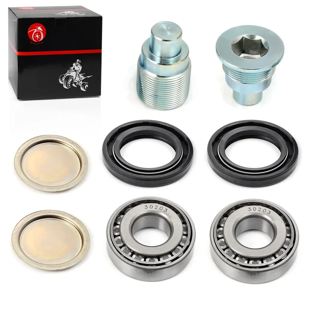 Swingarm Bearing Seal Bolt Lock Nut Cap Rebuild Kit for Honda Recon TRX250X EX TE TM Rancher 350 400 Fourtrax Foreman TRX300FW