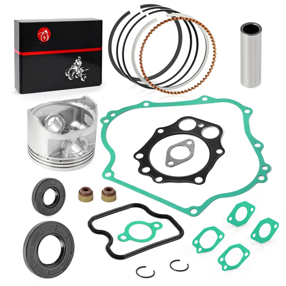 Top End Rebuild Kit Piston Ring Gasket Seal For Club Car DS Precedent FE350 1996-2006 1017449-01