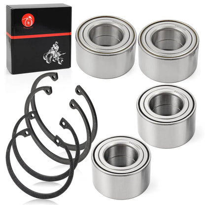Front and Rear Wheel Bearing Ring Clips for Polaris Sportsman 400 450 500 600 700 - 3514634 3514635